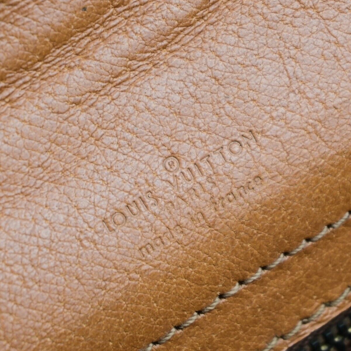 LOUIS VUITTON Chantilly PM Shoulder Bag Monogram Leather Brown M51234 62EC997