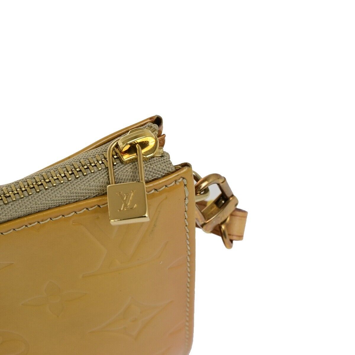 LOUIS VUITTON Lexington Shoulder Bag Monogram Vernis Beige M91010 30FB155