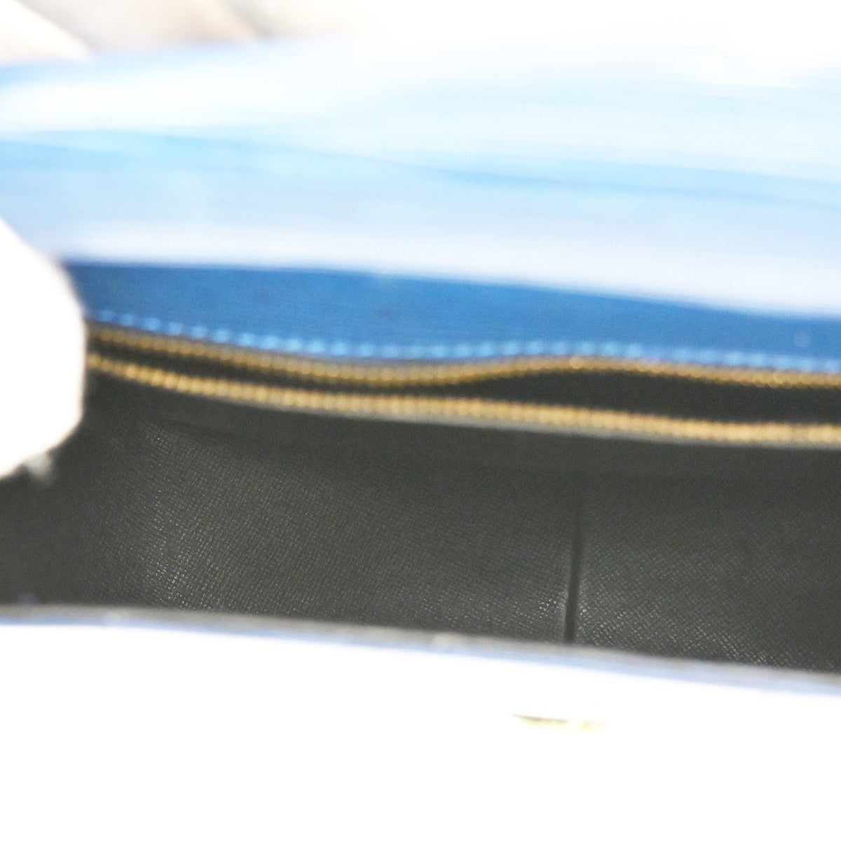 LOUIS VUITTON Saint Cloud GM Shoulder Bag Epi Leather Blue M52195 32CA411