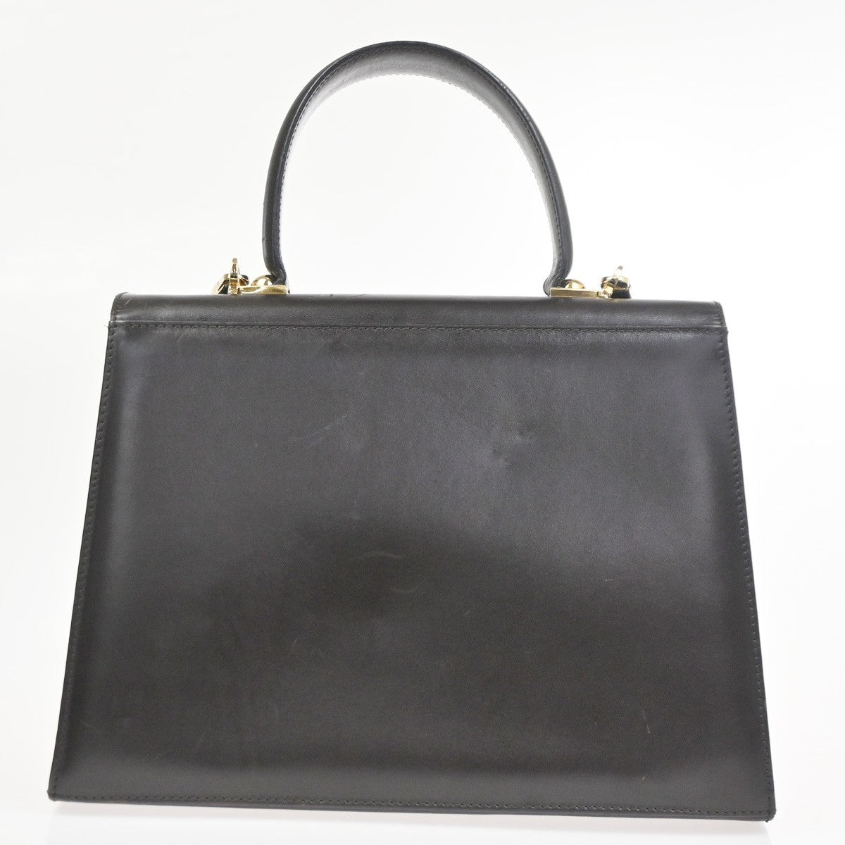 SALVATORE FERRAGAMO Gancini 2Way Shoulder Hand Bag Leather BN Italy GHW 83RL933