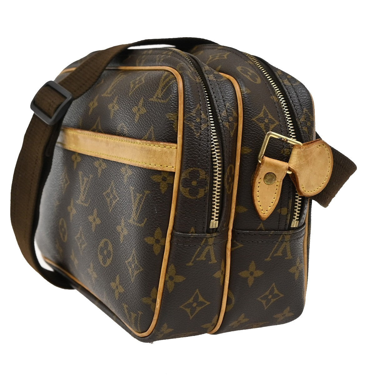 LOUIS VUITTON Reporter PM Crossbody Shoulder Bag Monogram Leather M45254 76TA062