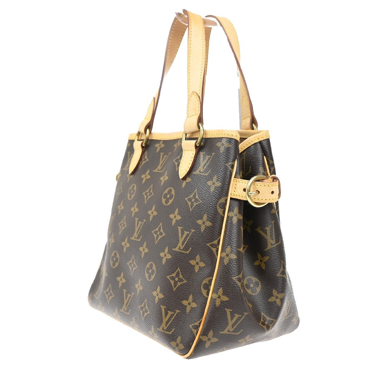 LOUIS VUITTON Batignolles Tote Hand Bag Monogram Leather Brown M51156 17TA054