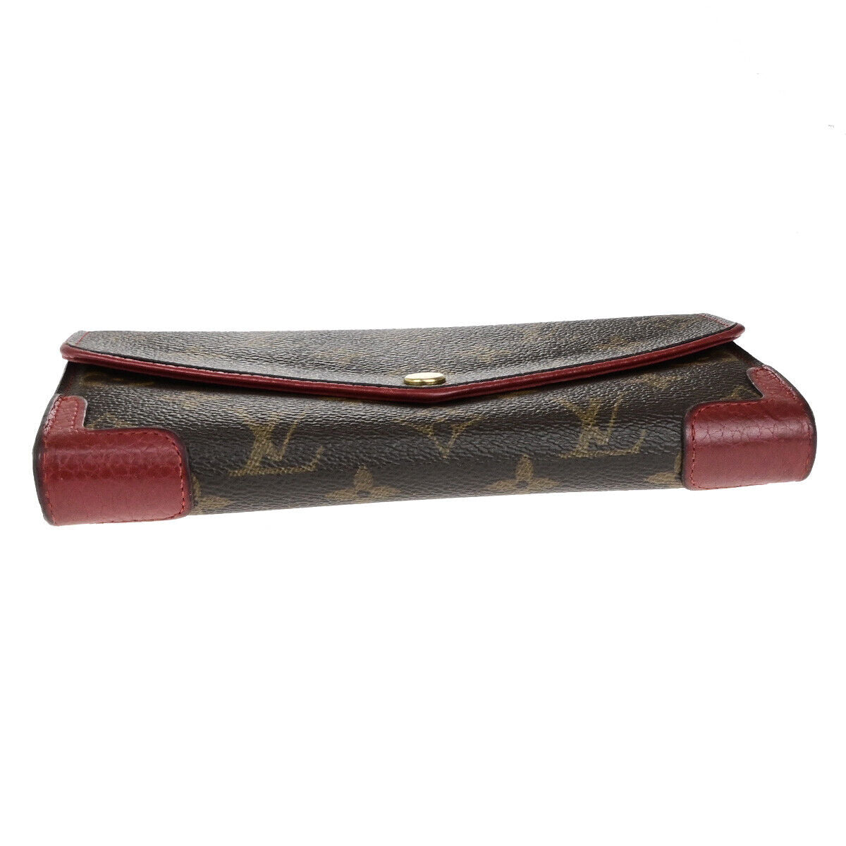 LOUIS VUITTON Sarah Retiro Long Wallet Monogram Leather BN RD M61184 30YG765