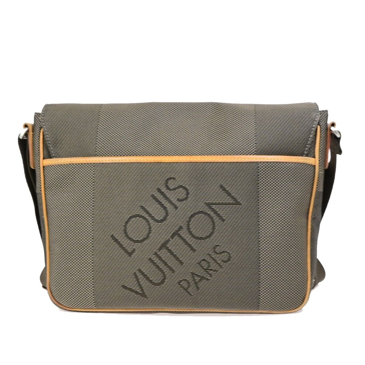 LOUIS VUITTON Petit Messager Shoulder Bag Damier Geant Leather KI M93617 32ED055