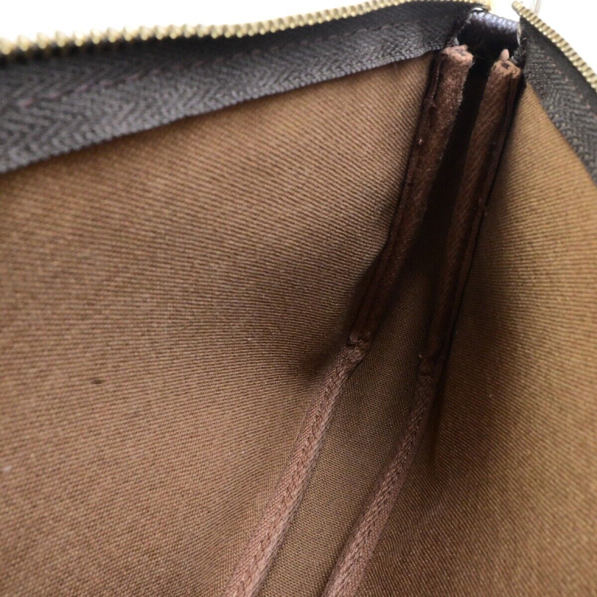 LOUIS VUITTON Pochette Accessoires Hand Bag Monogram Leather BN M51980 18KA532