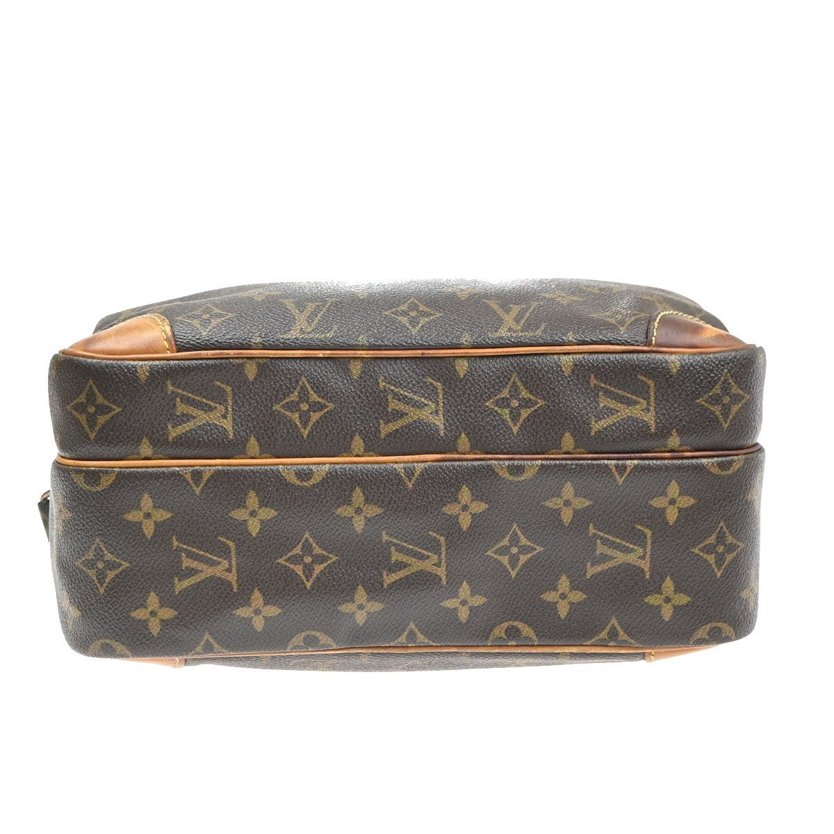 LOUIS VUITTON Nile Crossbody Shoulder Bag Monogram Leather Brown M45244 30KC811