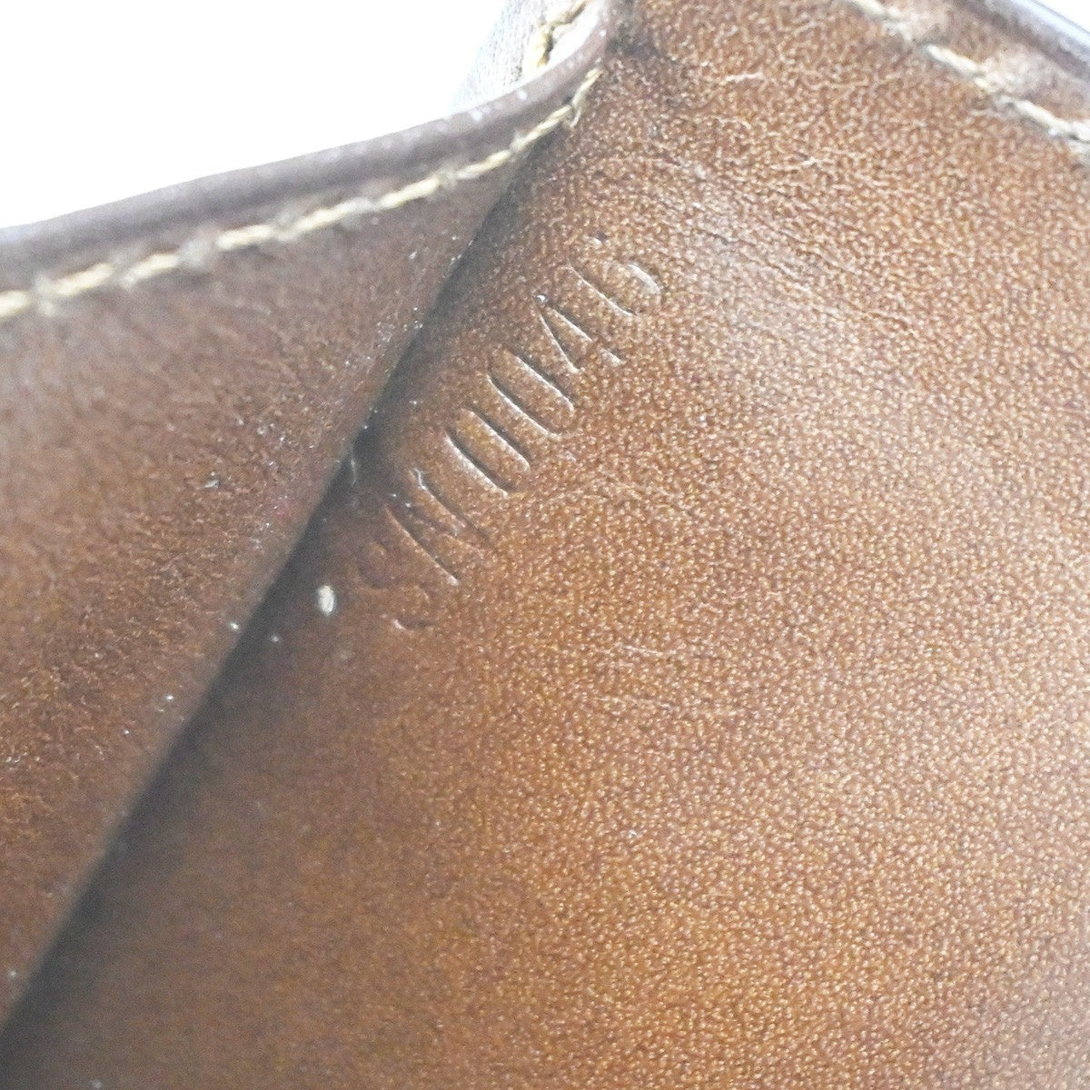 LOUIS VUITTON Pochette Porte Monnaie Wallet Leather Vinyl Leather M95170 61KP386