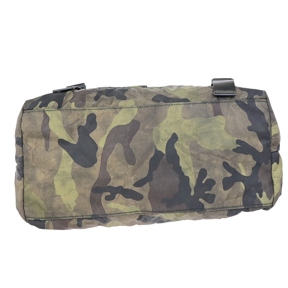 PRADA Tessuto Crossbody Camouflage Shoulder Bag Nylon Leather GN SHW 77YG559