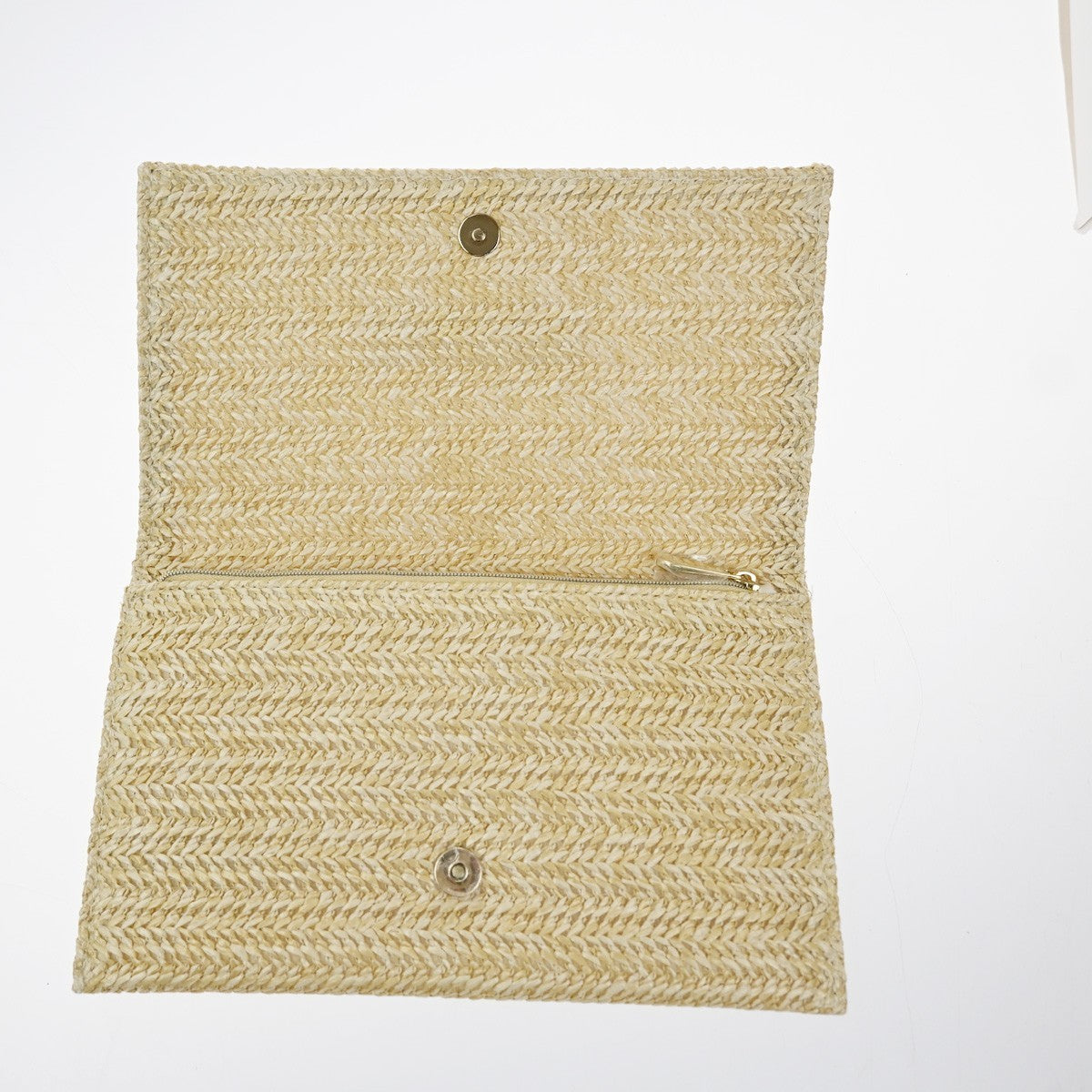CHRISTIAN DIOR 3Set Novelty Towel Mesh Drawstring Canvas Pouch White 02KC451