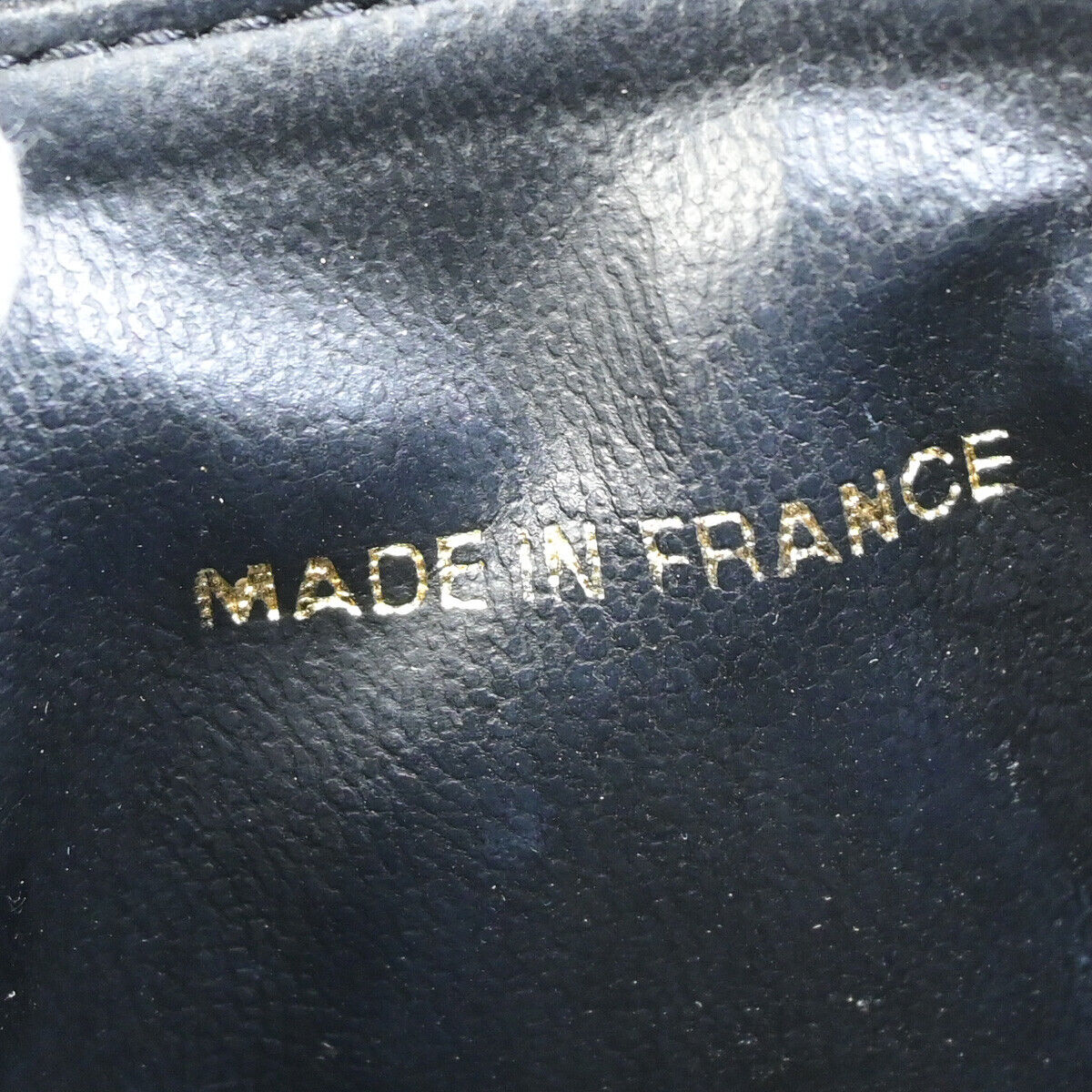 CHANEL CC Logo Vanity Hand Bag Caviar Skin Leather Black GHW France 59RJ911