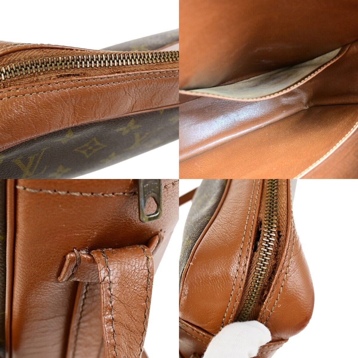 LOUIS VUITTON Sac Bandouliere 35 Shoulder Bag Monogram Leather BN M51362 68FB205