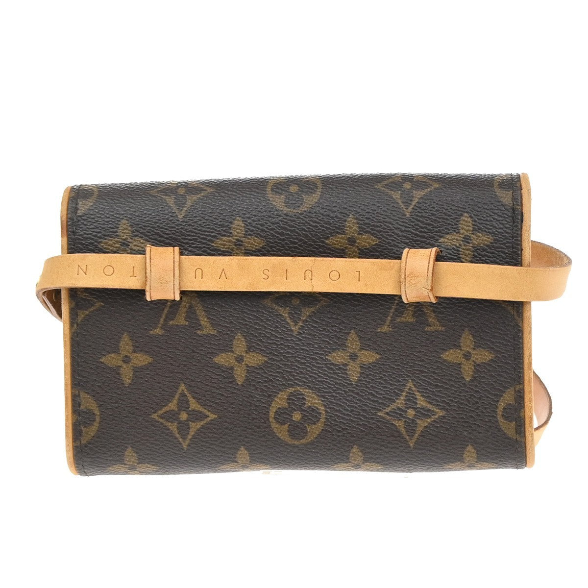 LOUIS VUITTON Pochette Florentine Bum Bag  Monogram Leather Brown M51855 31SA104