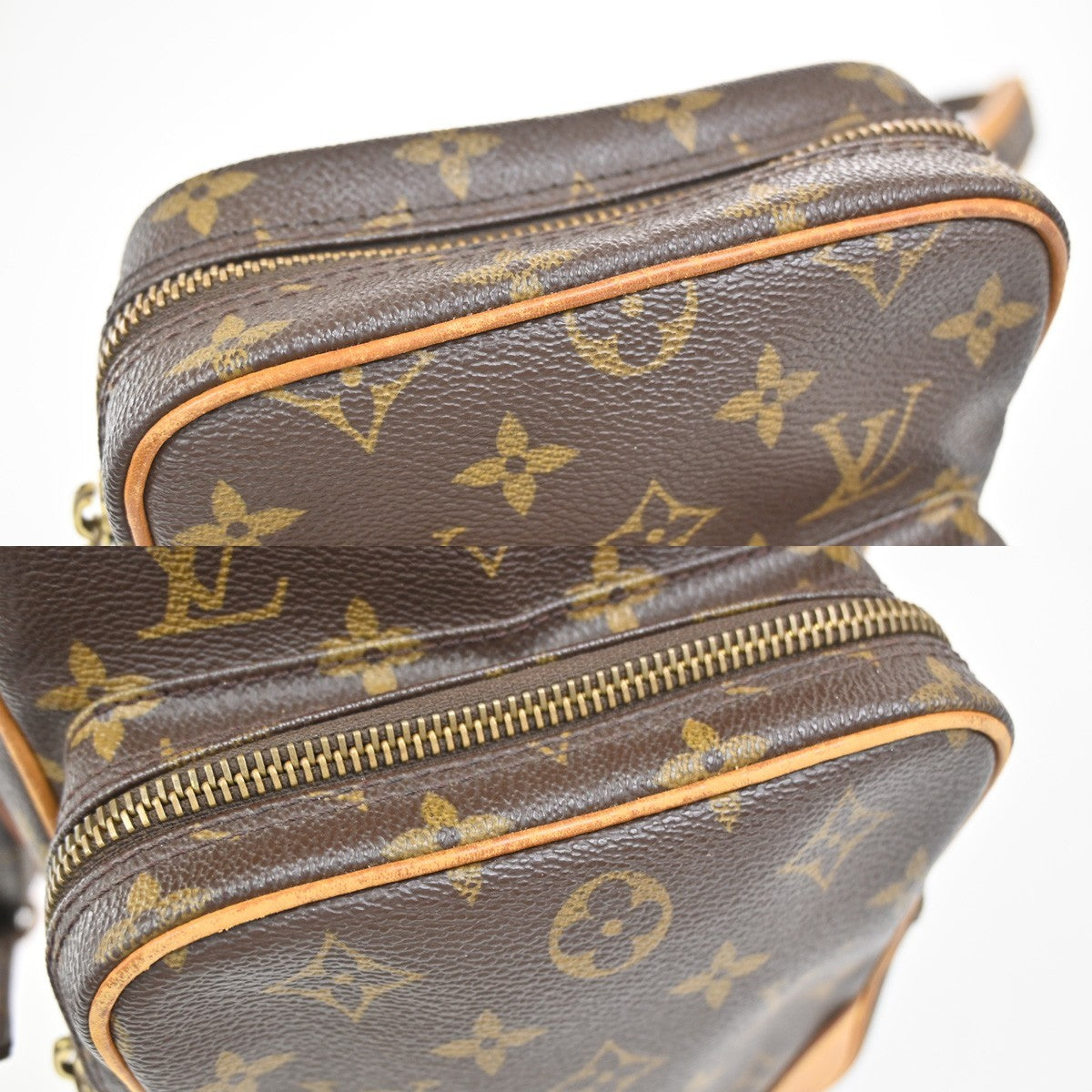 LOUIS VUITTON Amazon Crossbody Shoulder Bag Monogram Leather BN M45236 74YJ021