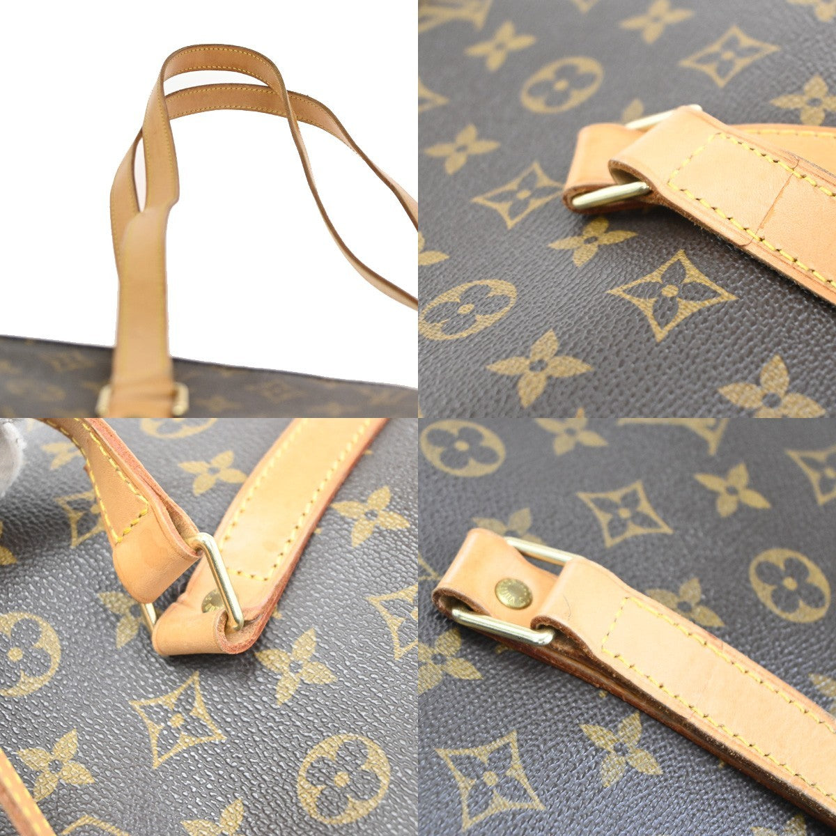 LOUIS VUITTON BABYLONE Shoulder Bag Monogram Leather Brown France M51102 81KC608