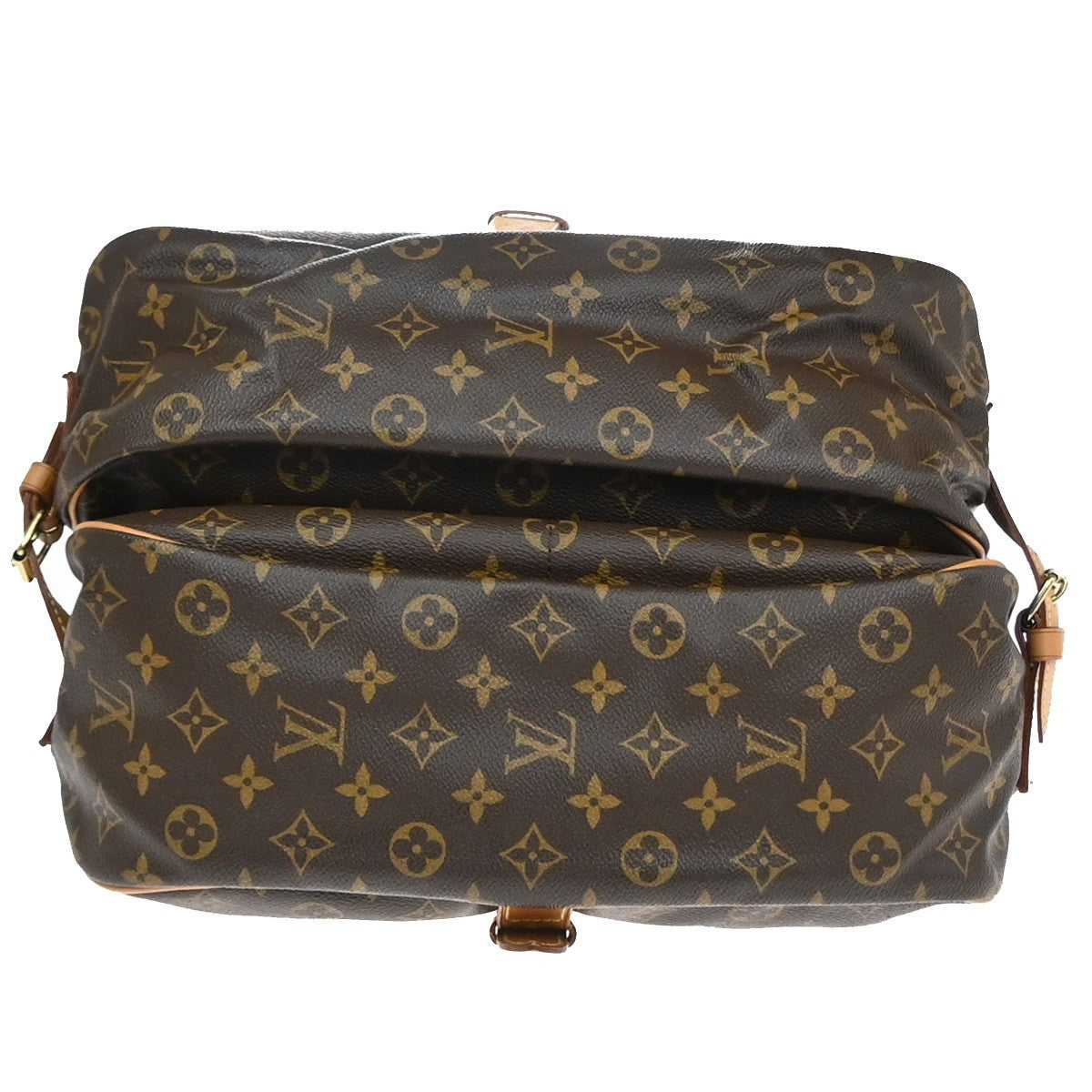 LOUIS VUITTON Saumur 35 Shoulder Bag Monogram Leather BN France M42254 28YJ105