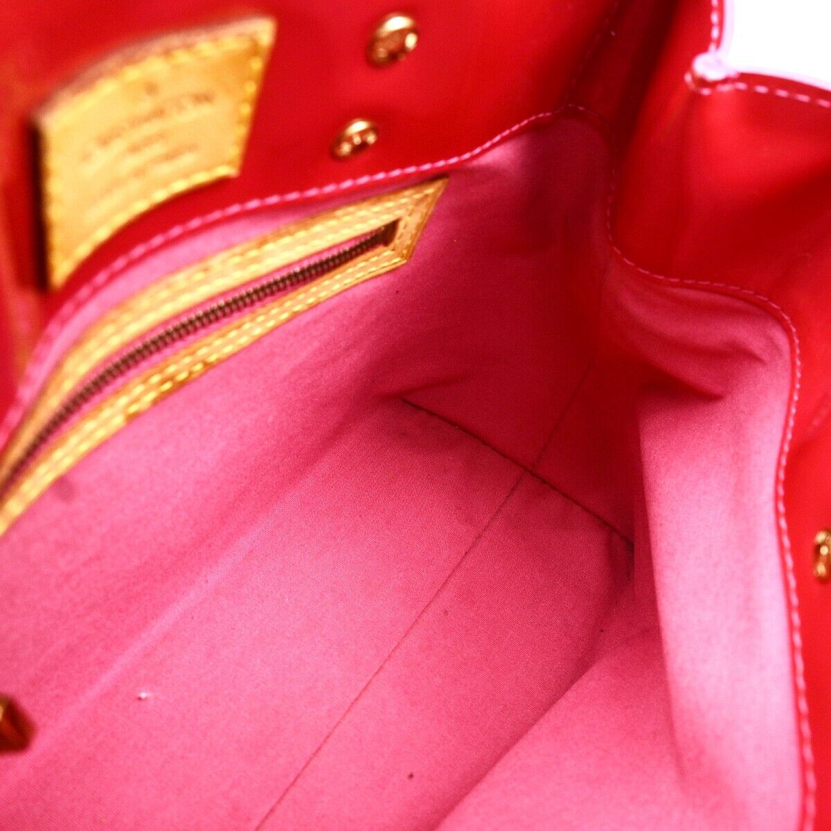 LOUIS VUITTON Read PM Hand Bag Monogram Vernis Patent Leather PK M9132F 09ED970