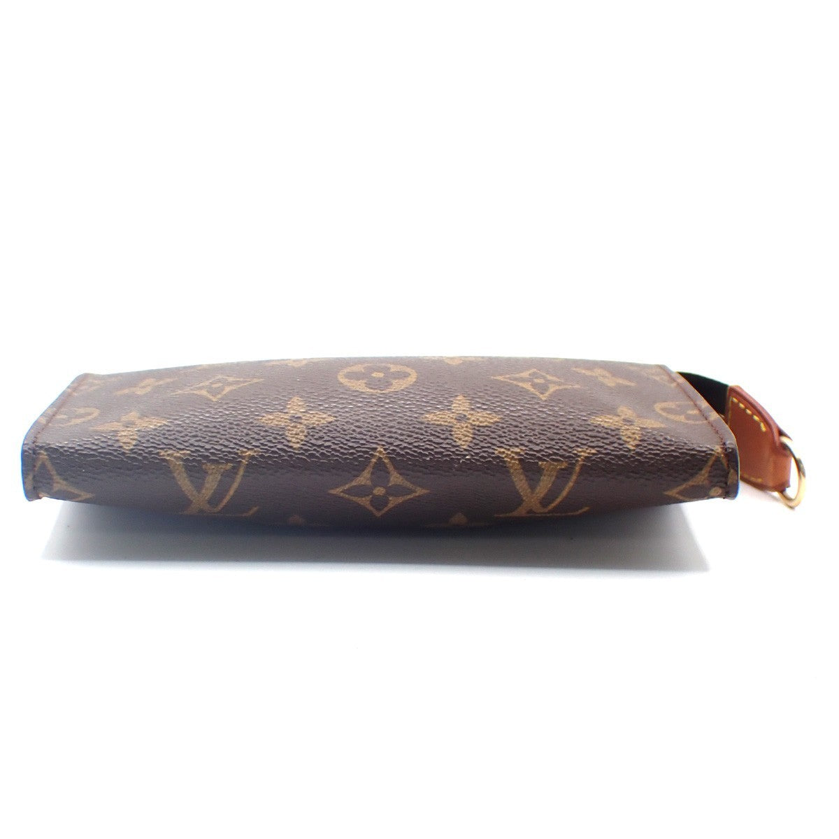 LOUIS VUITTON LV Bucket PM Clutch Pouch Bag Monogram Leather France 05KC810