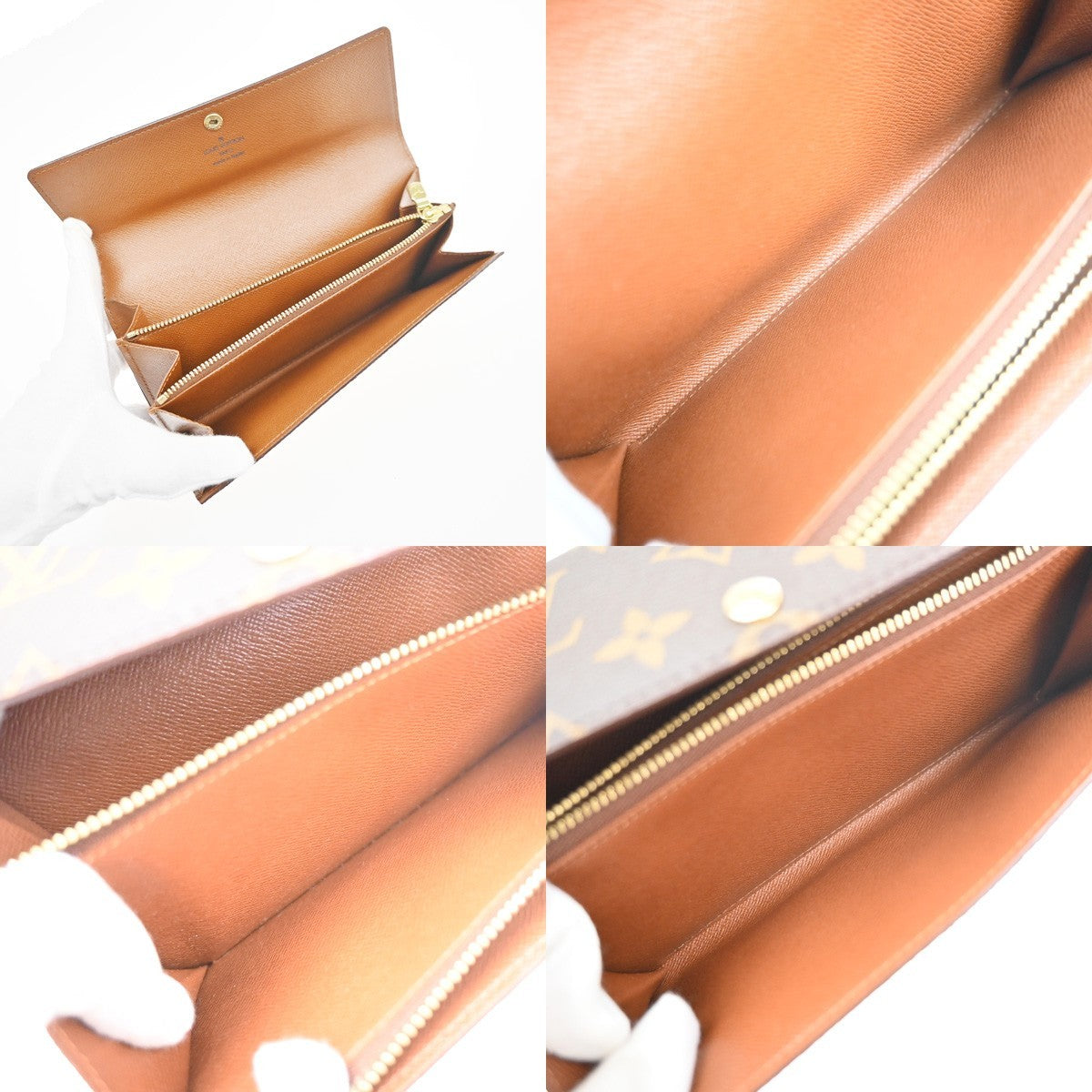 LOUIS VUITTON Porte Monnaie Credit Wallet Monogram Leather BN M61725 30MA563