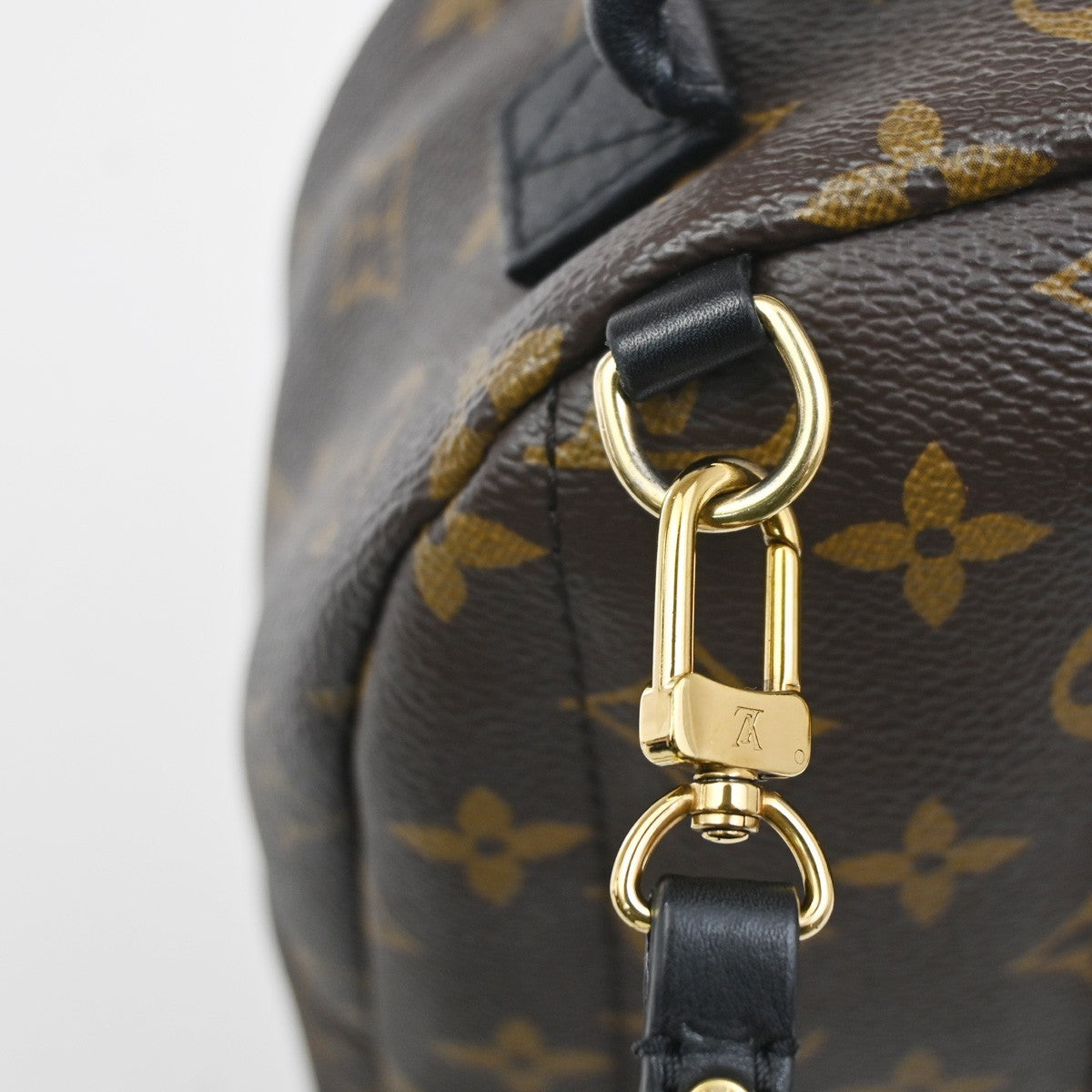 LOUIS VUITTON Palm Spring PM Backpack Bag Monogram Leather Brown M41560 27ZA122