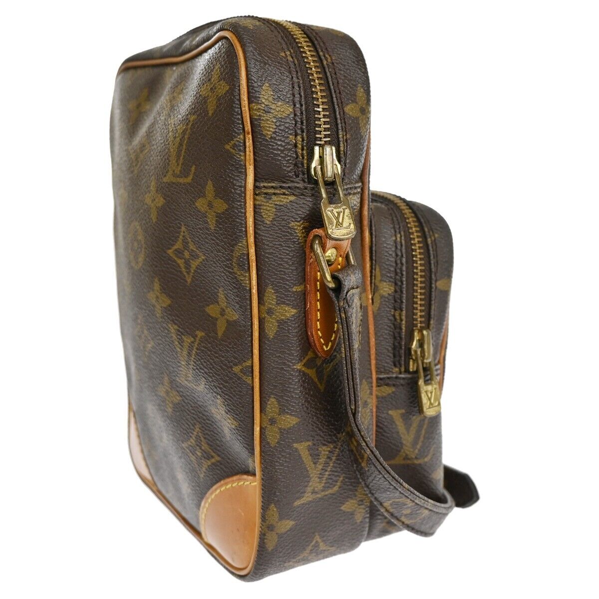 LOUIS VUITTON Amazon Crossbody Shoulder Bag Monogram Leather BN M45236 34ED390