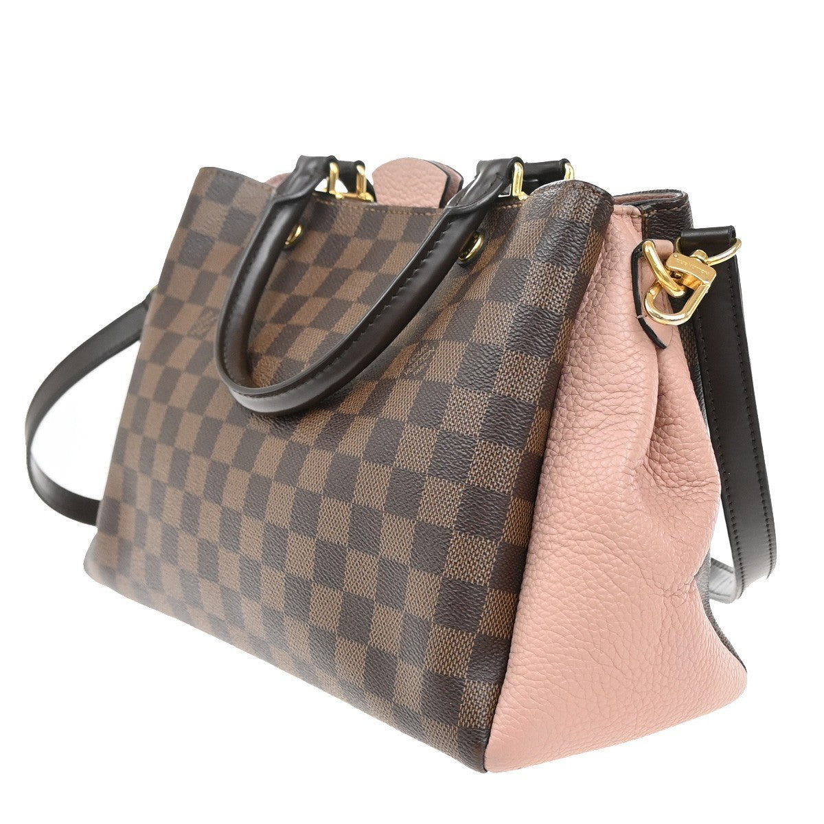 LOUIS VUITTON Brittany 2Way Shoulder Hand Bag Damier Leather BN N41674 637RF755
