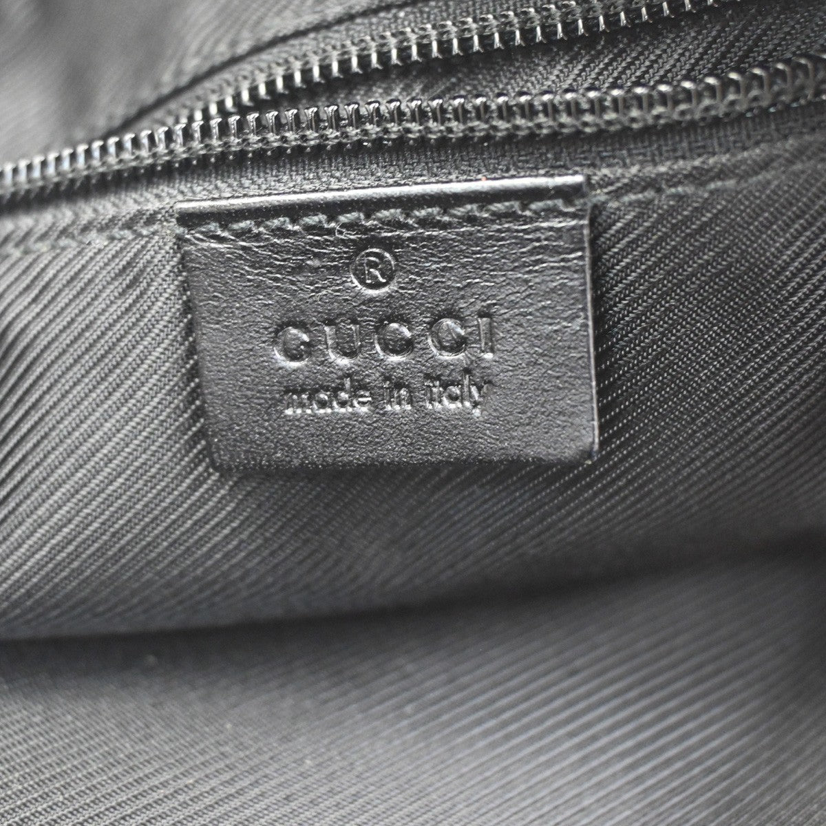 GUCCI Logo GG Pattern Cross Body Shoulder Bag Canvas Leather BE BK Italy 67CA766