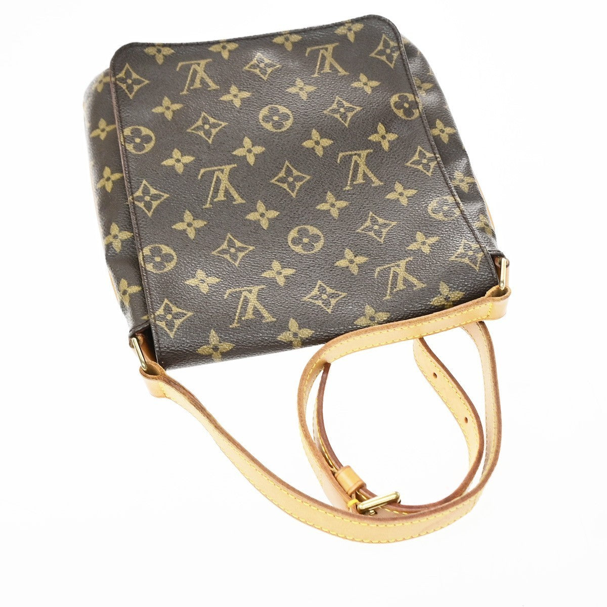 LOUIS VUITTON LV Musette Salsa Short Shoulder Bag Monogram Brown M51258 82KD098