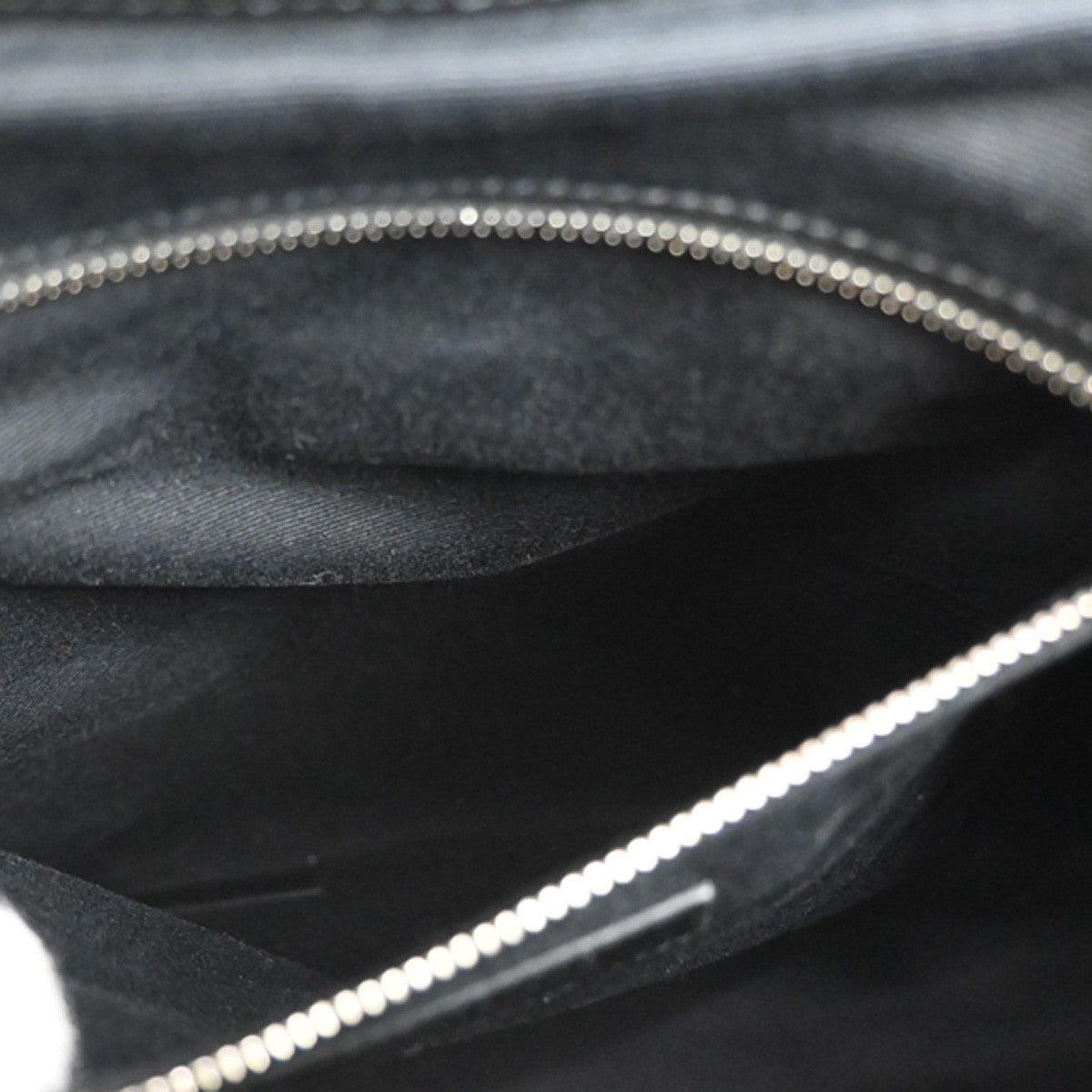 SAINT LAURENT YSL Logo LouLou Backpack Bag Leather Black SHW Italy 652LC599