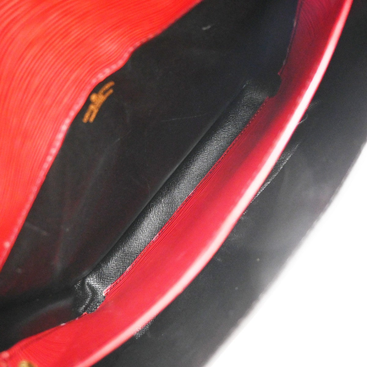 LOUIS VUITTON LV Cartouchiere MM Shoulder Bag Epi Leather Red M52247 83KP434