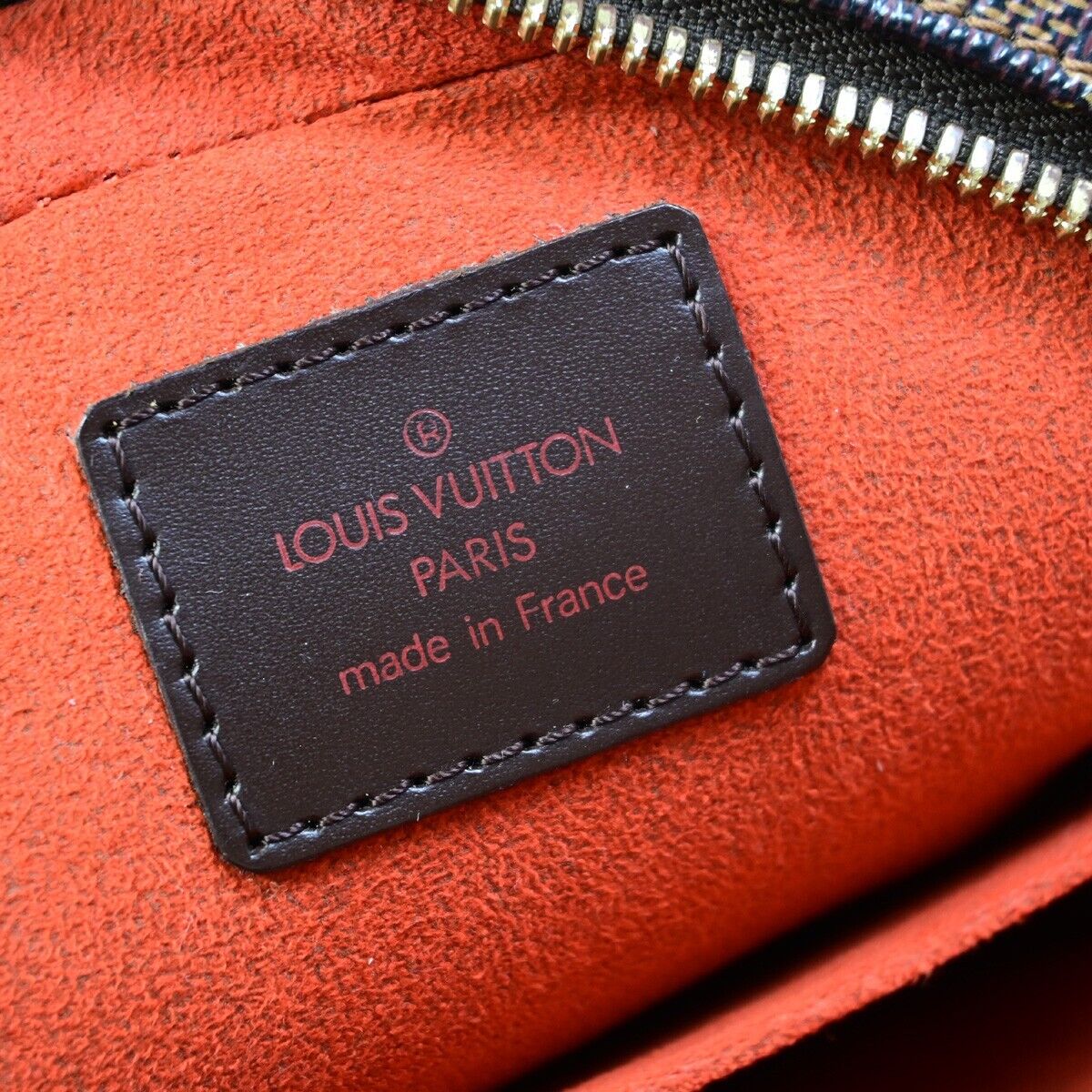 LOUIS VUITTON Ipanema PM Shoulder Bag Damier Ebene Leather Brown N51294 90EB008