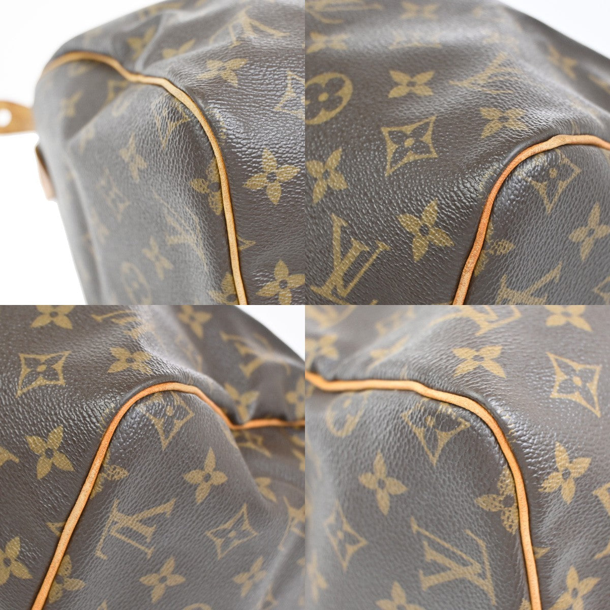 LOUIS VUITTON Speedy 30 Travel Hand Bag Monogram Leather Brown M41526 15CA900