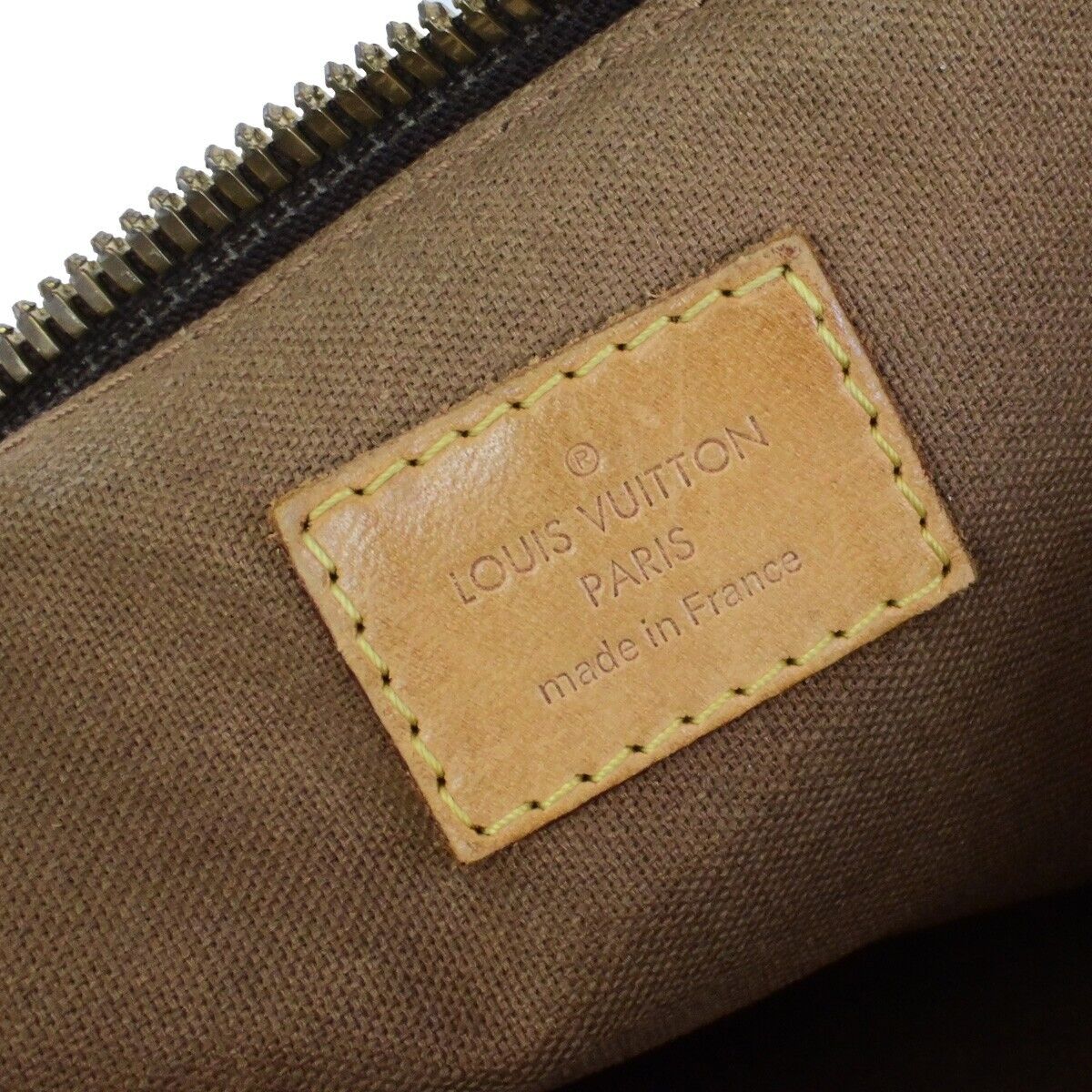 LOUIS VUITTON Palermo PM Shoulder Hand Bag Monogram Leather Brown M40145 21EE061