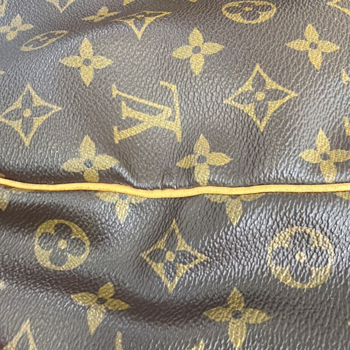 LOUIS VUITTON Keepall 50 Travel Hand Bag Monogram Leather Brown M41426 75YH895