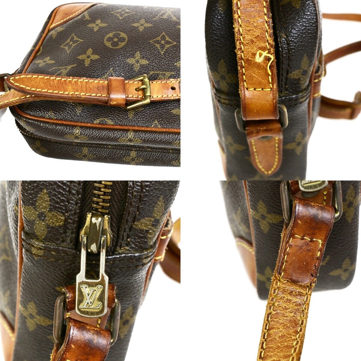 LOUIS VUITTON Trocadero 24 Shoulder Bag Monogram Leather Brown M51276 61FB197