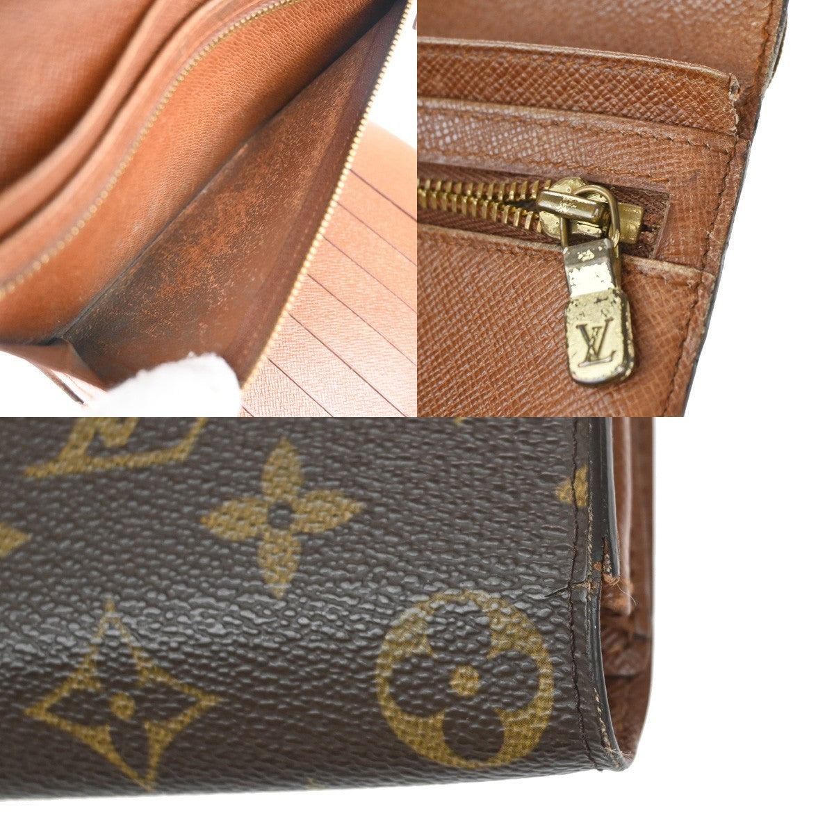 LOUIS VUITTON 4 Set Wallet Key Case Monogram Epi Damier Azur BN WE RD 32YH805