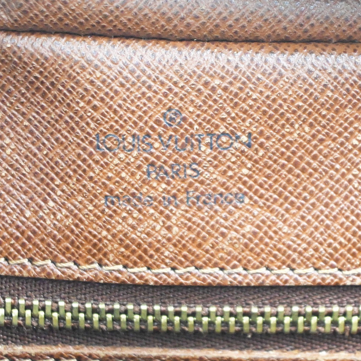 LOUIS VUITTON Nile Crossbody Shoulder Bag Monogram Leather Brown M45244 62CA813