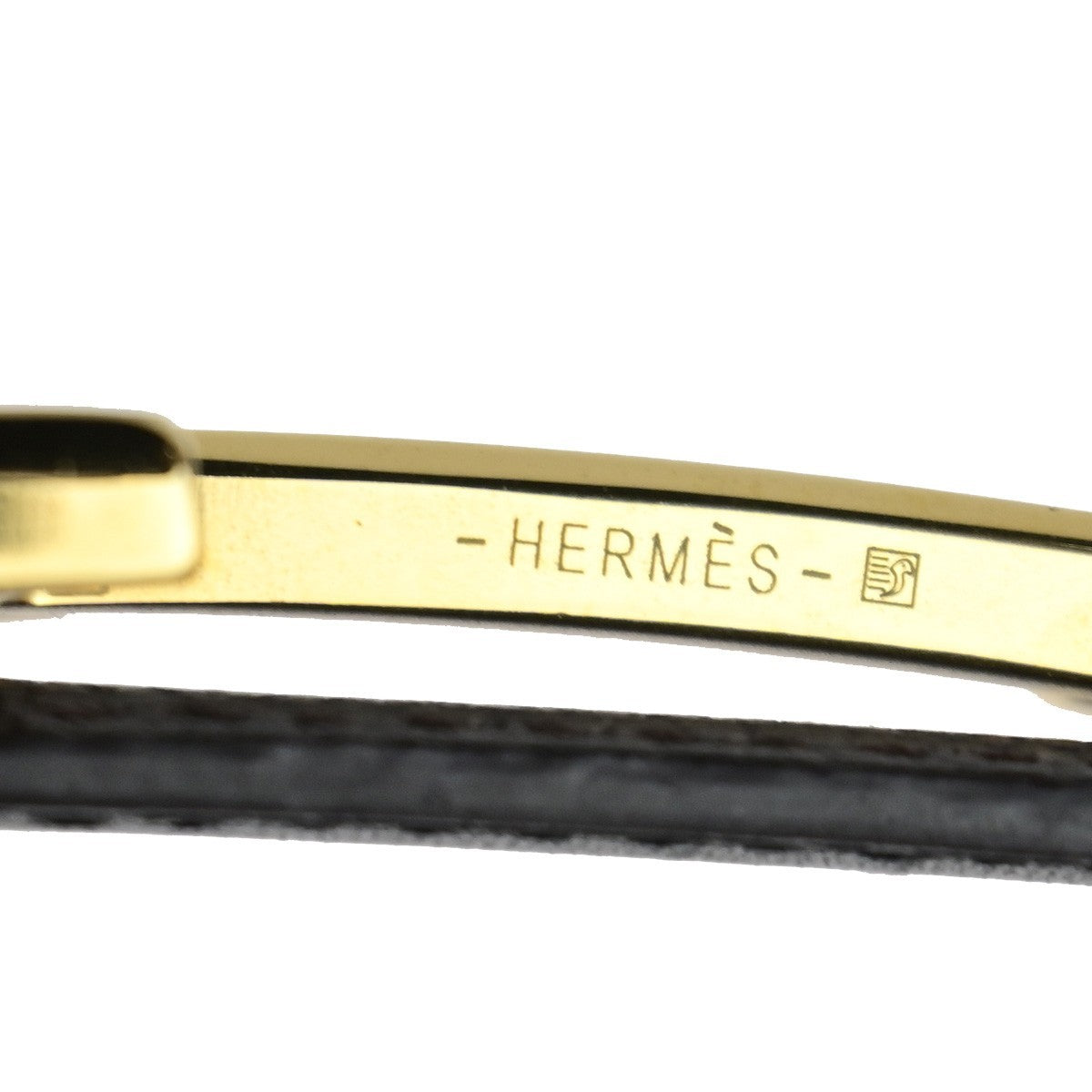 HERMES Constance H Logo Reversible Buckle Belt Leather Size 70 BK BN GHW 80RQ090
