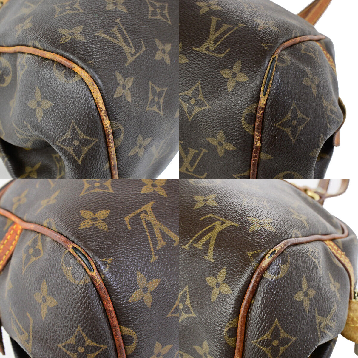 LOUIS VUITTON Montorgueil PM Shoulder Bag Monogram Leather Brown M95565 02SJ548