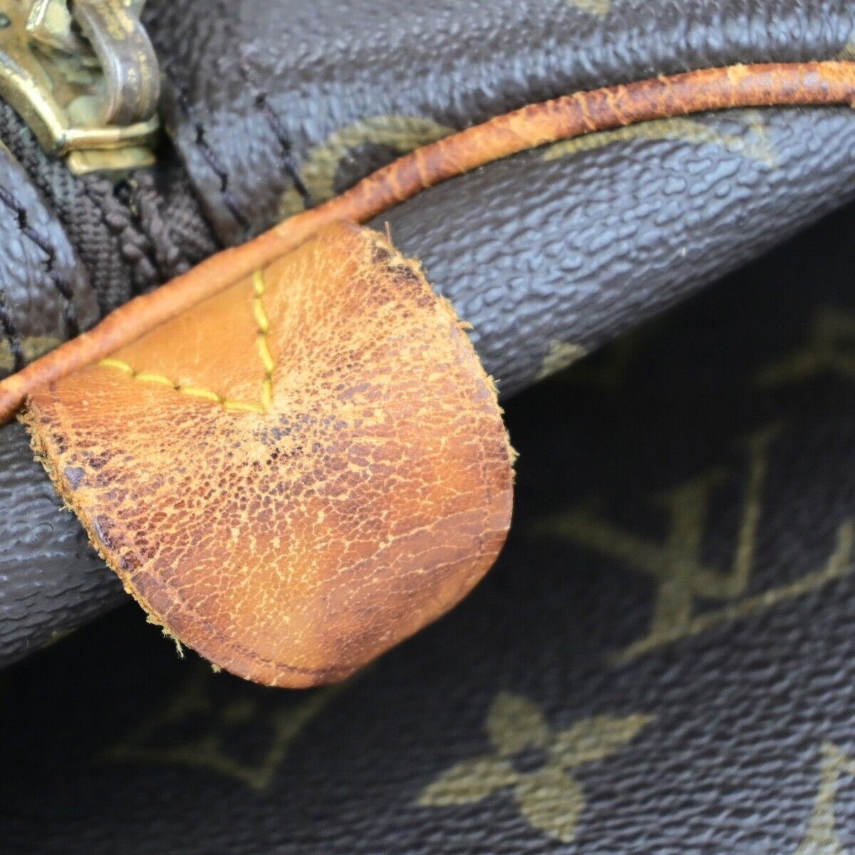 LOUIS VUITTON Keepall 45 Travel Hand Bag Monogram Leather Brown M41428 30ED017