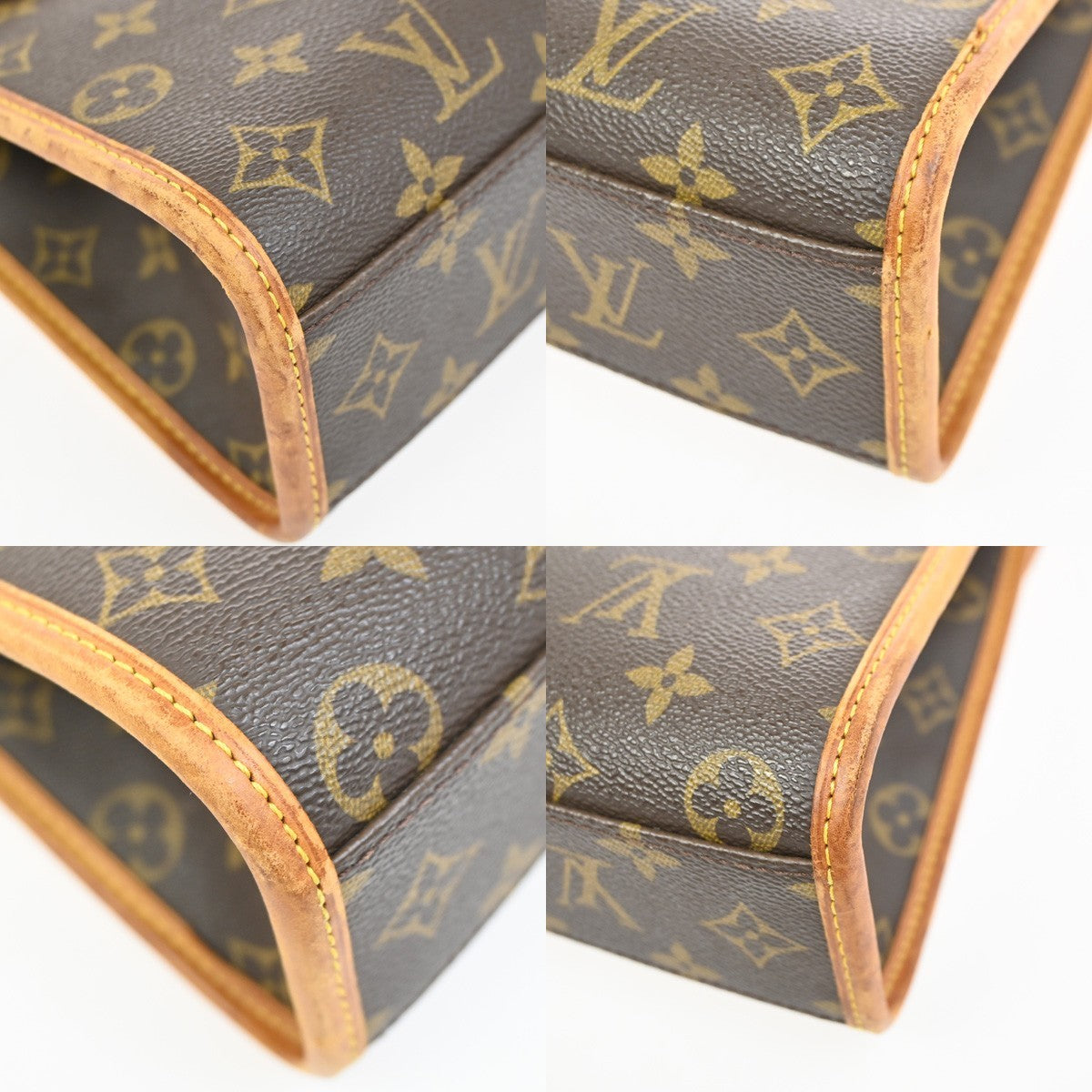 LOUIS VUITTON Bel Air 2Way Shoulder Hand Bag Monogram Leather BN M51122 10YH919