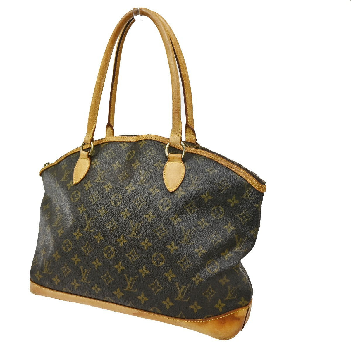 LOUIS VUITTON Lockit Horizontal Shoulder Bag Monogram Leather BN M40104 61CA553