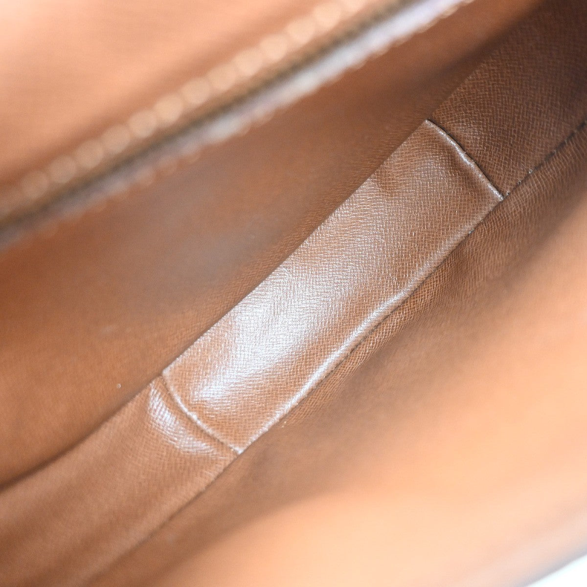LOUIS VUITTON Chantilly PM Shoulder Bag Monogram Leather Brown M51234 86SA020