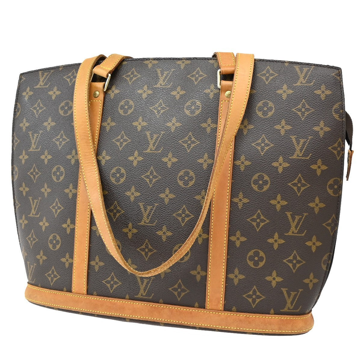 LOUIS VUITTON BABYLONE Shoulder Bag Monogram Leather Brown France M51102 78KB687