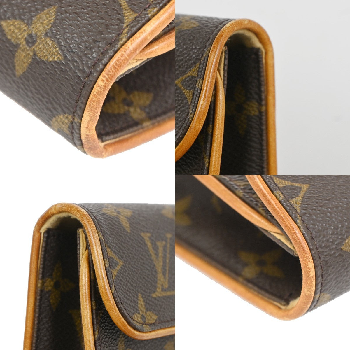 LOUIS VUITTON Pochette Florentine XS Bum Bag Monogram Leather BN M51855 88CA821