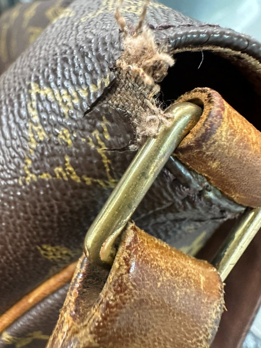 LOUIS VUITTON Musette Shoulder Bag Monogram Leather Brown France M51256 39CA624