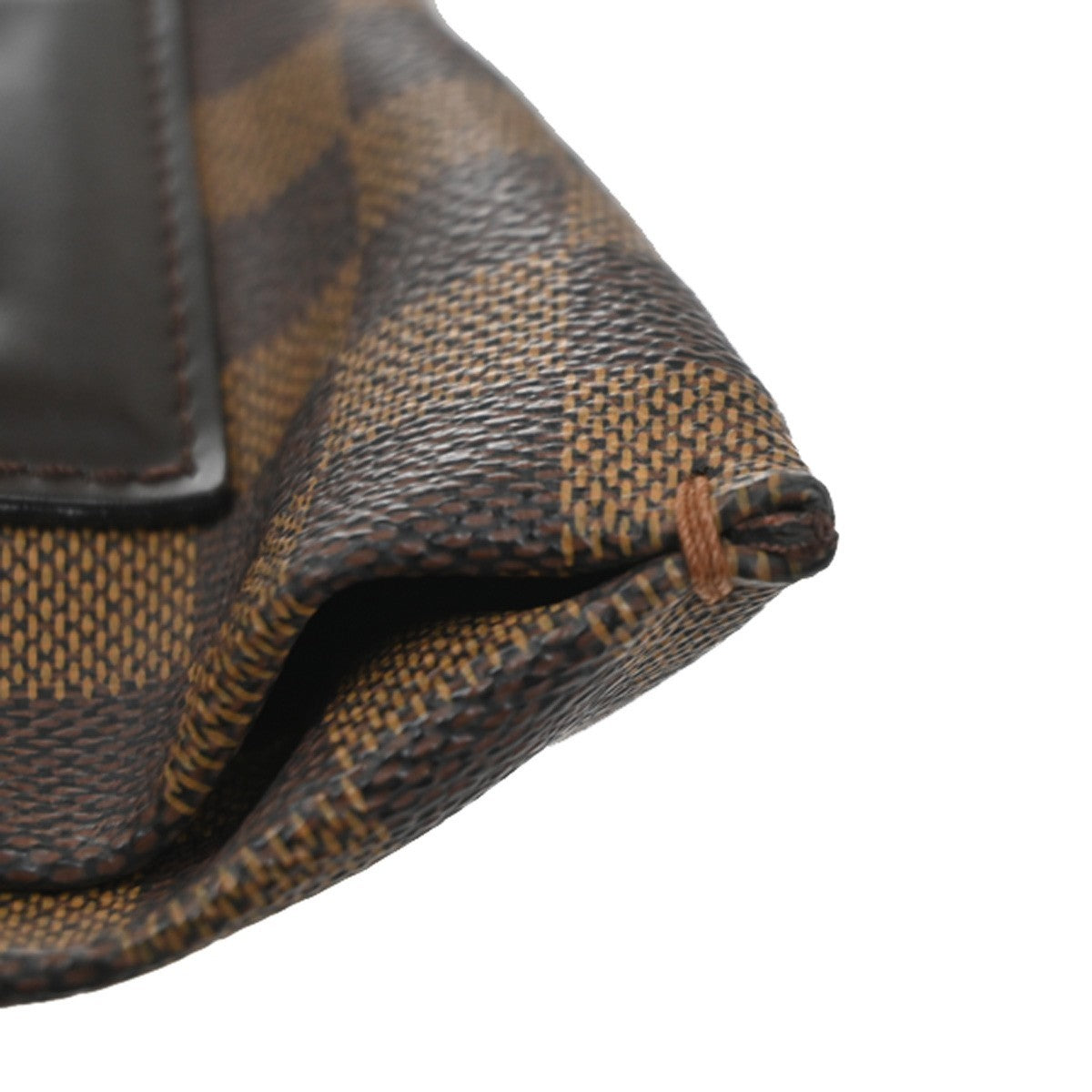 LOUIS VUITTON Clifton Shoulder Bag Damier Ebene Leather Brown N51149 93MA534