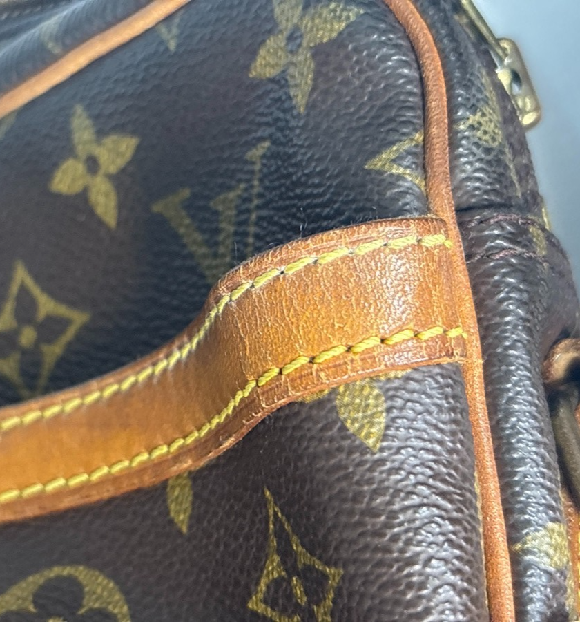 LOUIS VUITTON Trocadero 24 Shoulder Bag Monogram Leather Brown M51276 80MA699