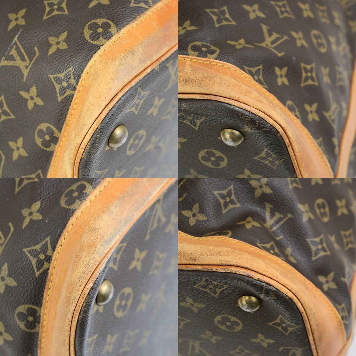 LOUIS VUITTON Cruiser 50 Travel Hand Bag  Monogram Leather Brown M41137 70EC890