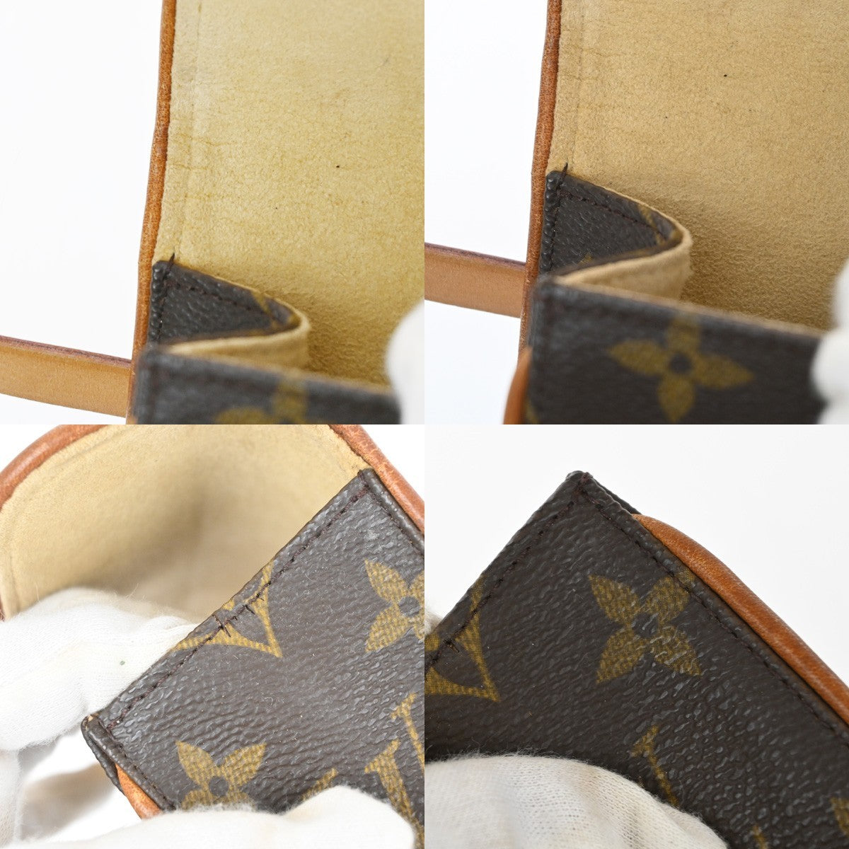 LOUIS VUITTON Pochette Florentine Bum Bag Monogram Leather Brown M51855 88MA631