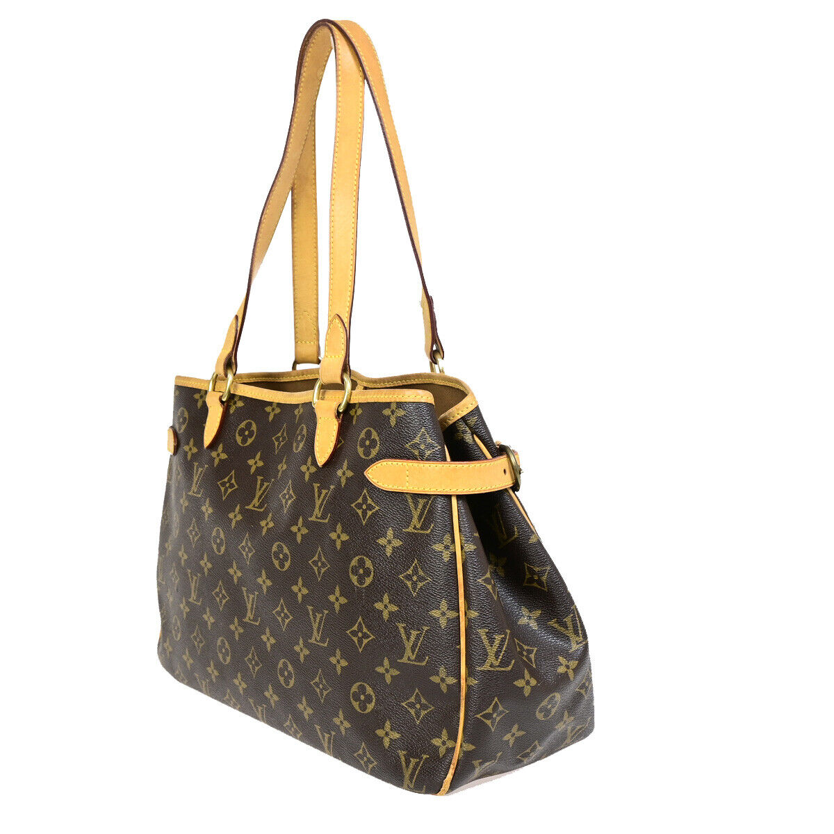 LOUIS VUITTON Batignolles Horizontal Shoulder Bag Monogram Brown M51154 83SJ590